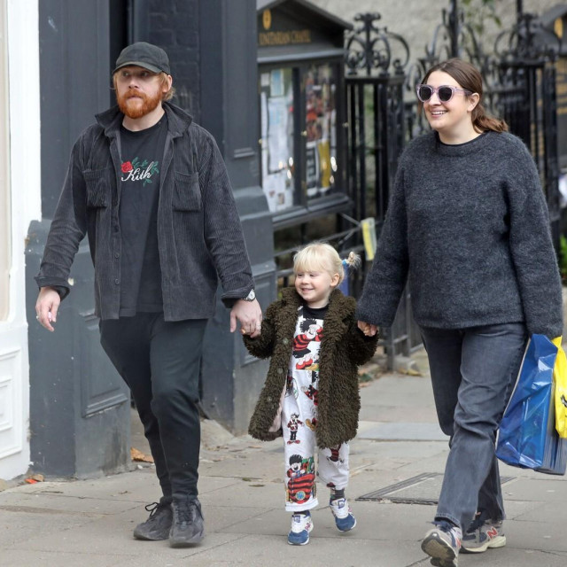 Rupert Grint s partnericom Georgiom već ima jednu kćer