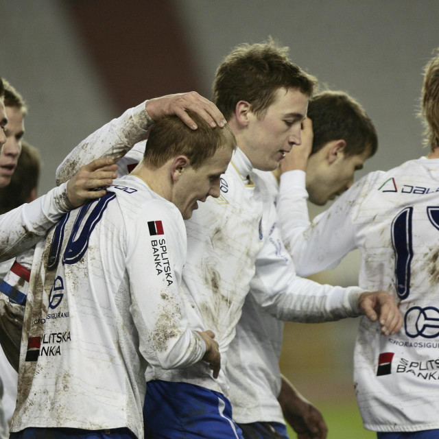 Za Hajduk je igrao 2010. s Čopom, Ibričićem, Strinićem...