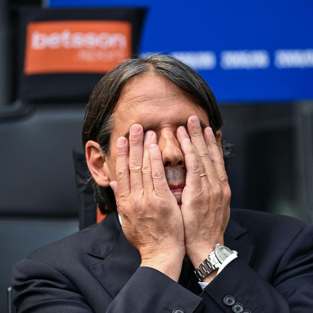 Trener Intera Simone Inzaghi