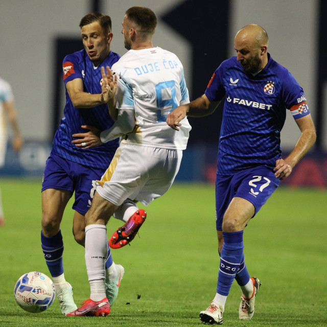 Dinamo - Rijeka: Duje Čop i Josip Mišić