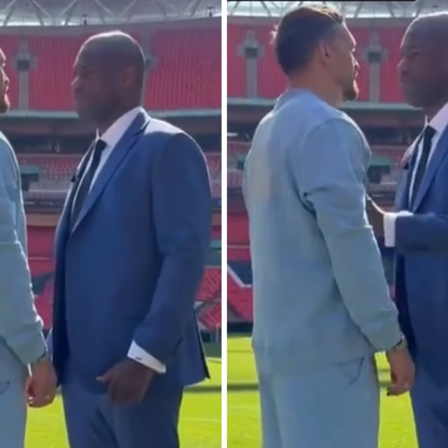 Oleksandr Usyk i Daniel Dubois