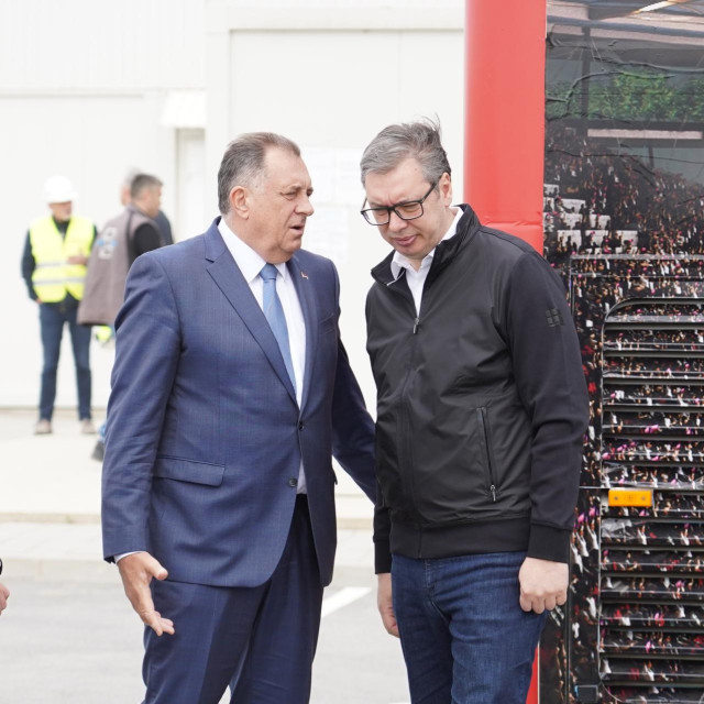 Milorad Dodik i Aleksandar Vučić