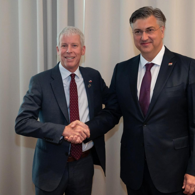 Chris Wright i Andrej Plenković