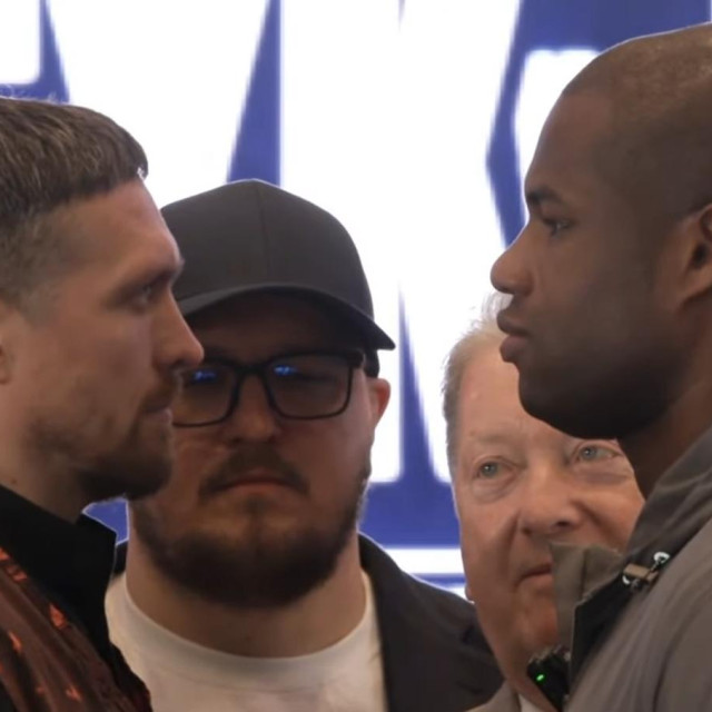 Oleksandr Usik i Daniel Dubois