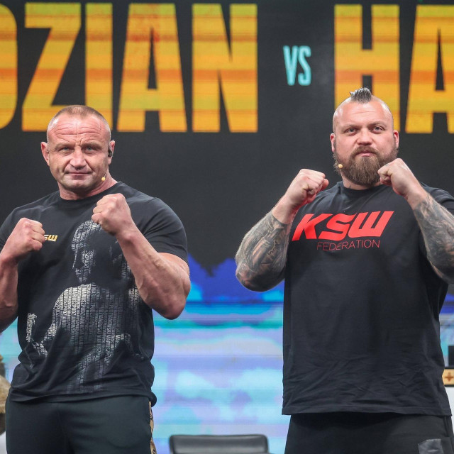 Mariusz Pudzianowski i Eddie Hall