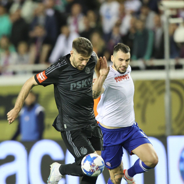 Hajduk - Dinamo: Bruno Petković i Zvonimir Šarlija