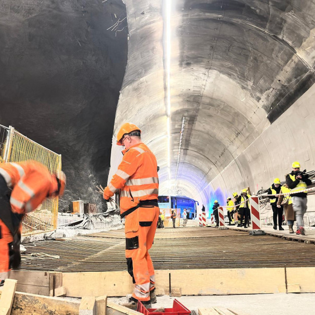 Radovi tunel Učka i dionica tunel Učka -Matulji