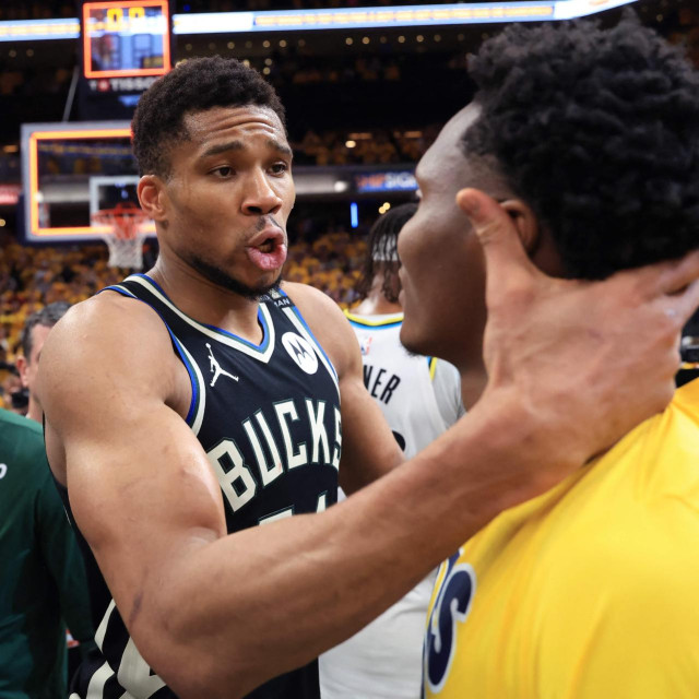 Giannis se nakon sukoba s Haliburtonovim ocem sukobio i s Bennedictom Mathurinom