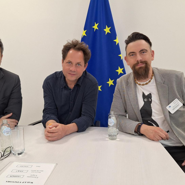 producenti i kompozitor, autori filma ”Poplava”; redatelj ovih dana film promovira u zemljama Latinske Amerike