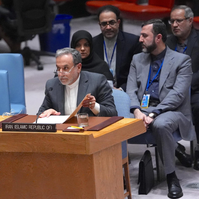 Iranski ministar vanjskih poslova Abbas Araqchi 