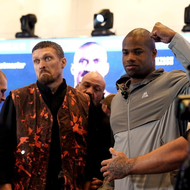 Oleksandr Usik i Daniel Dubois