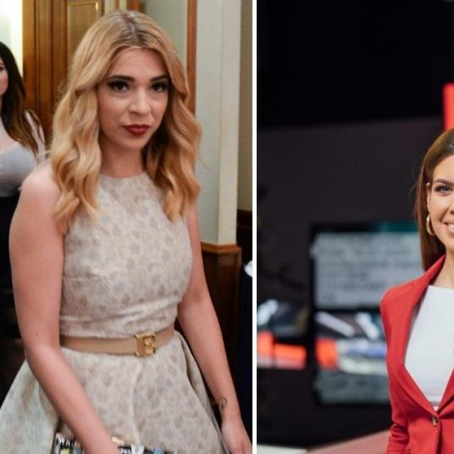 Nina Slišković Goleš; Dino Goleš s kolegicom Valentinom Baus