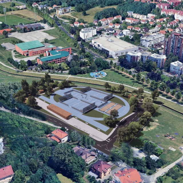 Plan za izgradnju Sportsko-rekreacijski centar Luka u Sesvetama
