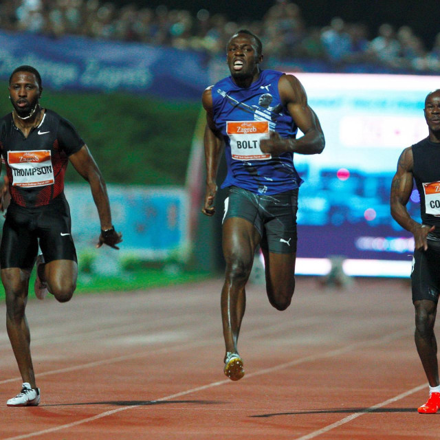 Usain Bolt u Zagrebu 2011.