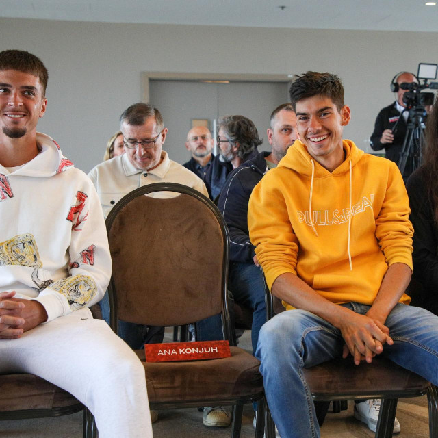 Dino Prižmić, Luka Mirkut i Petra Marčinko
