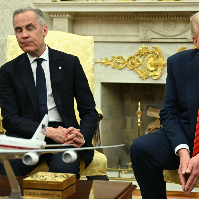 Donald Trump i Mark Carney 