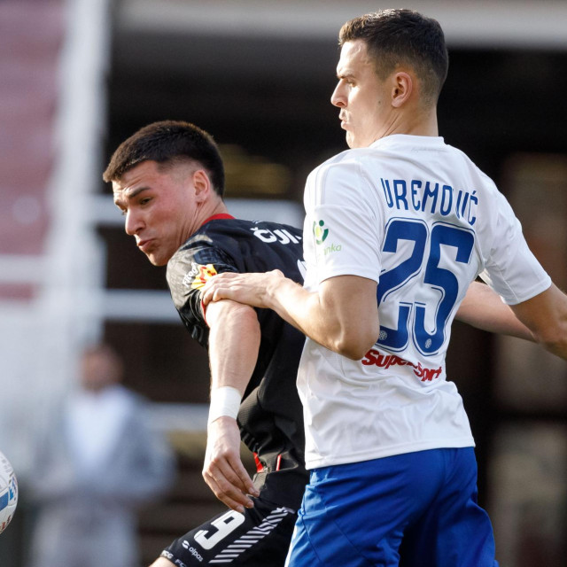 Hajduk - Gorica: Filip Čuić i Filip Uremović