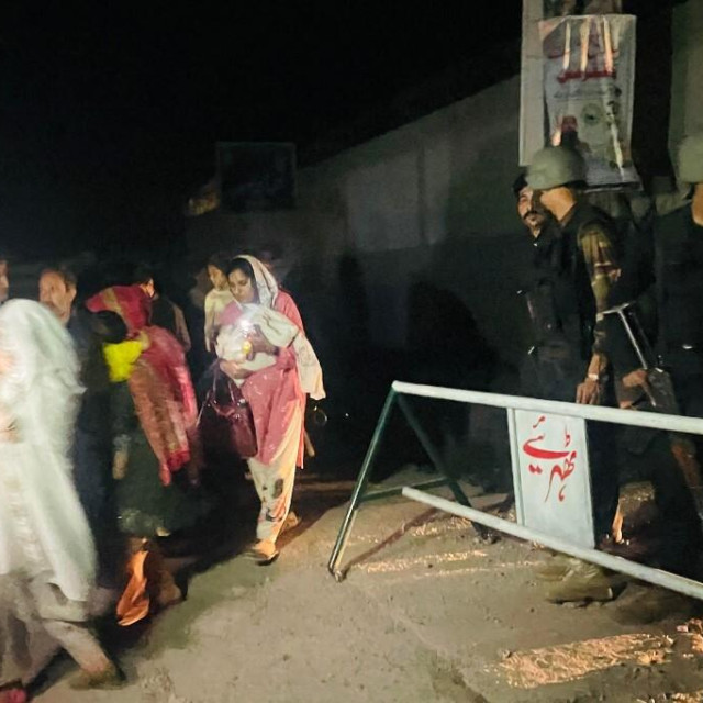 Evakuacija stanovnika u Muzaffarabadu