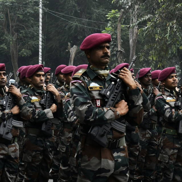 Pripadnici indijske vojske