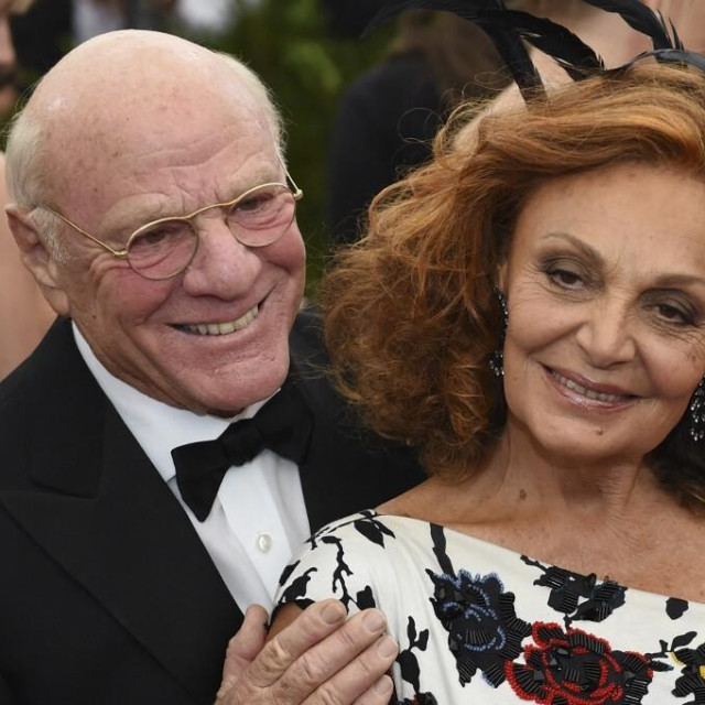 Diane von Fürstenberg i Barry Diller