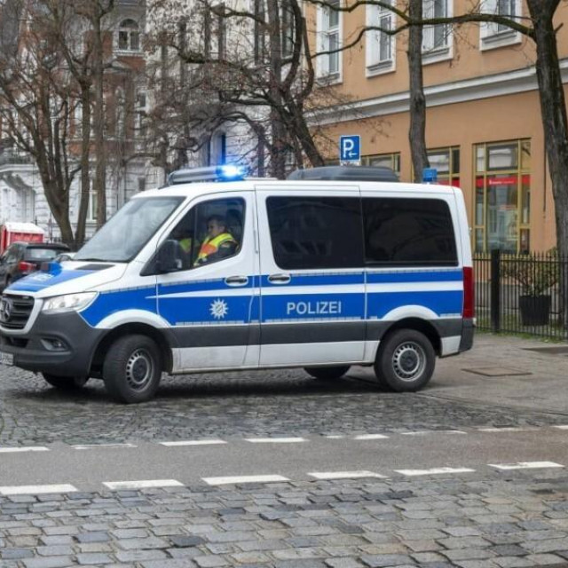 Policijski kombi u Muenchenu, ilustrativna fotografija
