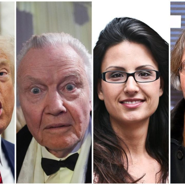 Donald Trump i Jon Voight kroje novi Hollywood (fotografije lijevo). Komentiraju Mia Pećina i Chris Marcich (desno)