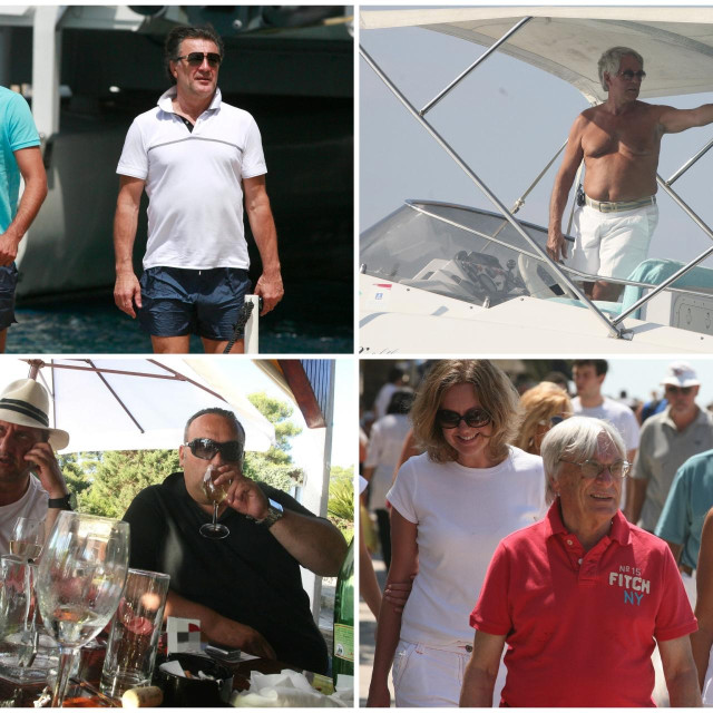 Restoran ‘Antonio Patak‘ u uvali Ždrilac bio je nezaobilazna ljetna destinacija: Zoran i Zdravko Mamić, Josip Dikan Radeljak, Joško Svaguša i Ivica Livaja, Bernie Ecclestone