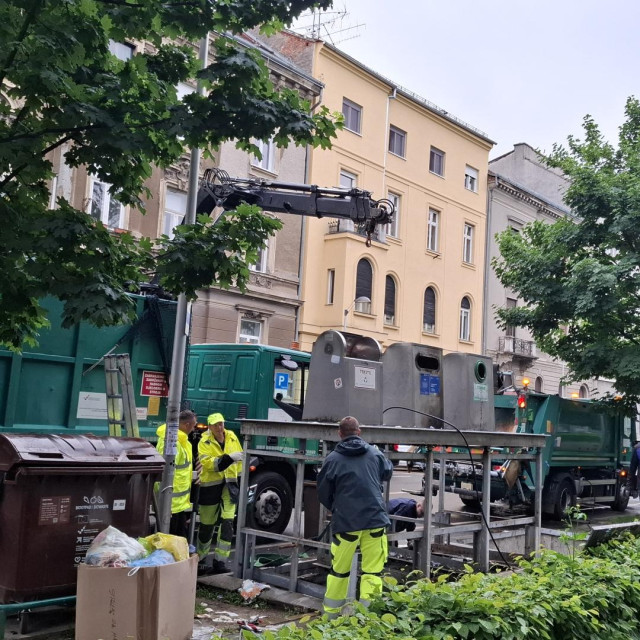Zamjena spremnika u Haulikovoj, 5. svibnja