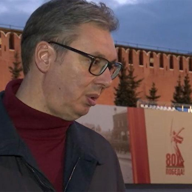 Aleksandar Vučić u Moskvi