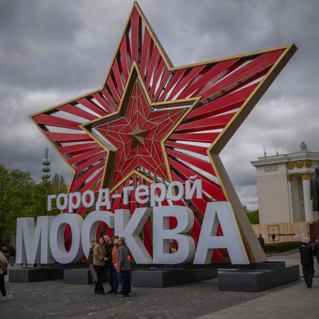 Pripreme u Moskvi za vojnu paradu i proslavu Dana pobjede