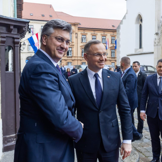 Andrej Plenković i Andrzej Duda