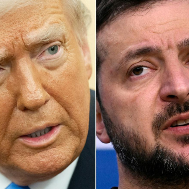 Trump, Zelenski, Putin