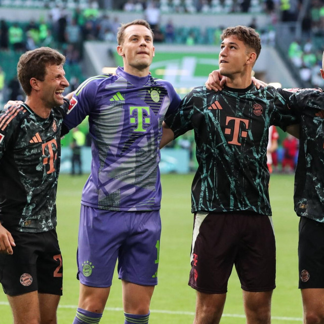 Thomas Müller, Manuel Neuer, Anthony Pavlesić i Eric Dier