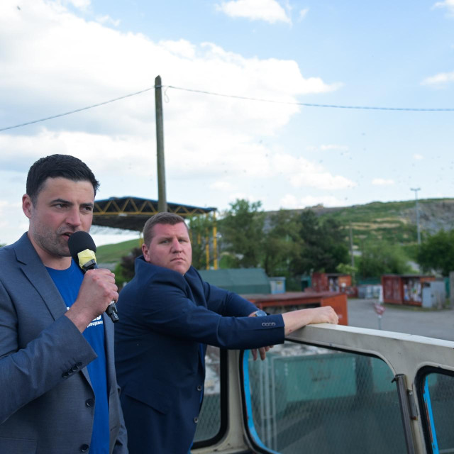  Predstavljanje programa za Zagreb saveza Zagreb United. Na fotografiji: Davor Bernardić