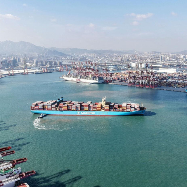 Brod Maerska u Kini
