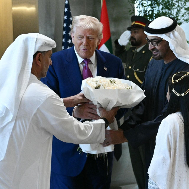 Šeik Mohamed bin Zayed Al Nahyan i Donald Trump 