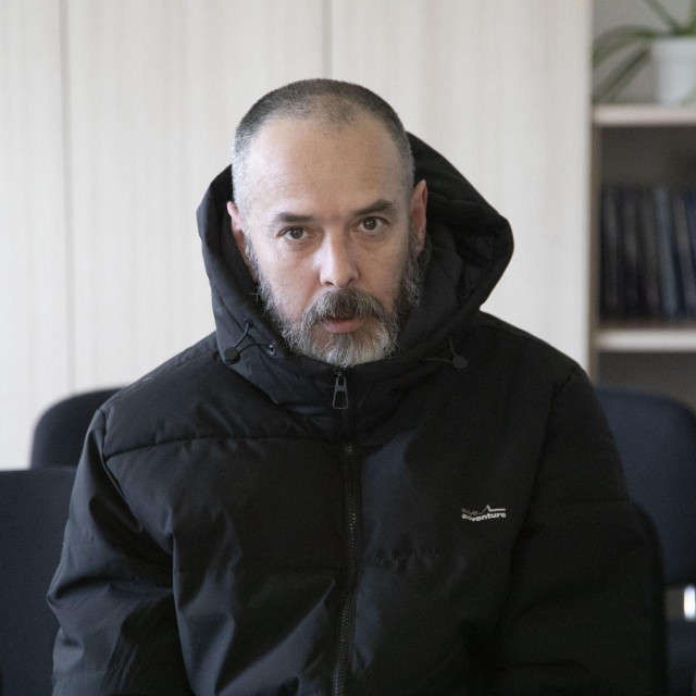 Leopold B. u sudnici Županijskog suda u Velikoj Gorici 
 