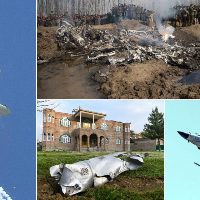 Indijski MiG 21, dijelovi indijskog aviona, pakistanski JF-17