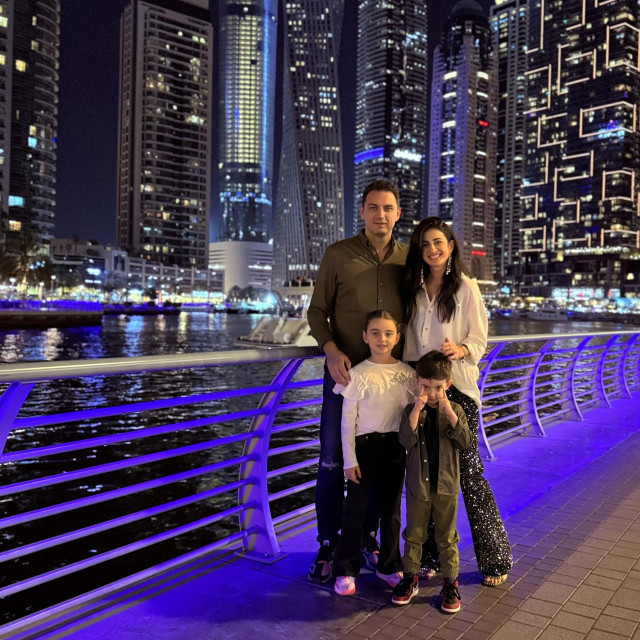 Doris Vukšić je sa suprugom i djecom posjetila Dubai i Abu Dhabi