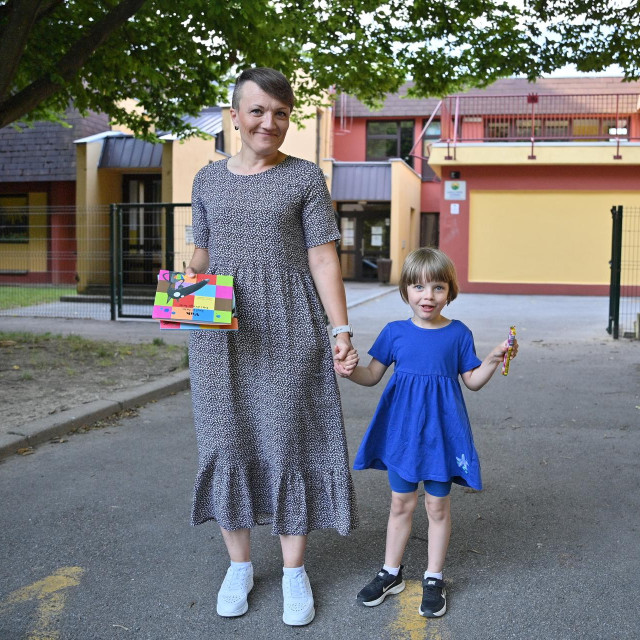 Lidija Blažević i kćer Beata
 