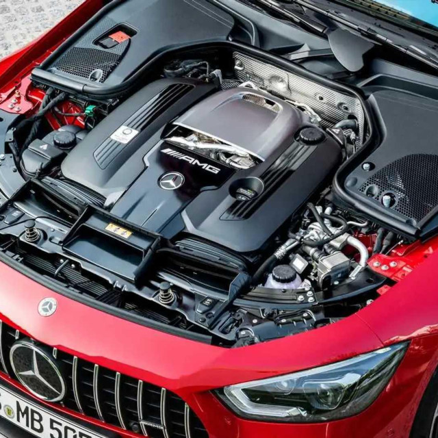 Mercedes V8, ilustracija