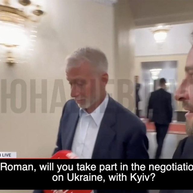 Roman Abramovič na pregovorima u Istanbulu