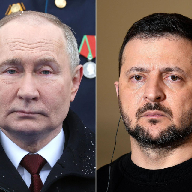 Vladimir Putin, Volodimir Zelenski