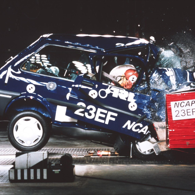 Crash test, ilustracija