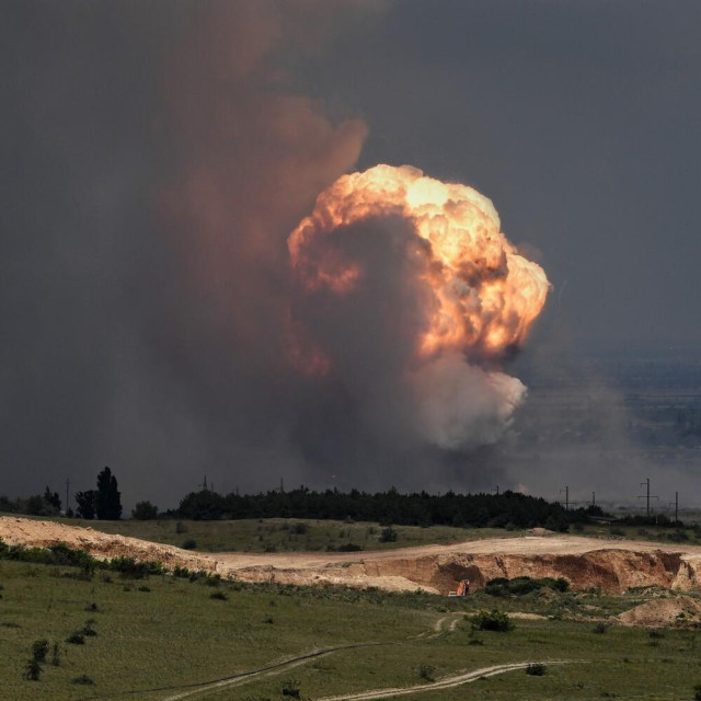 Eksplozija na Krimu, ilustracija