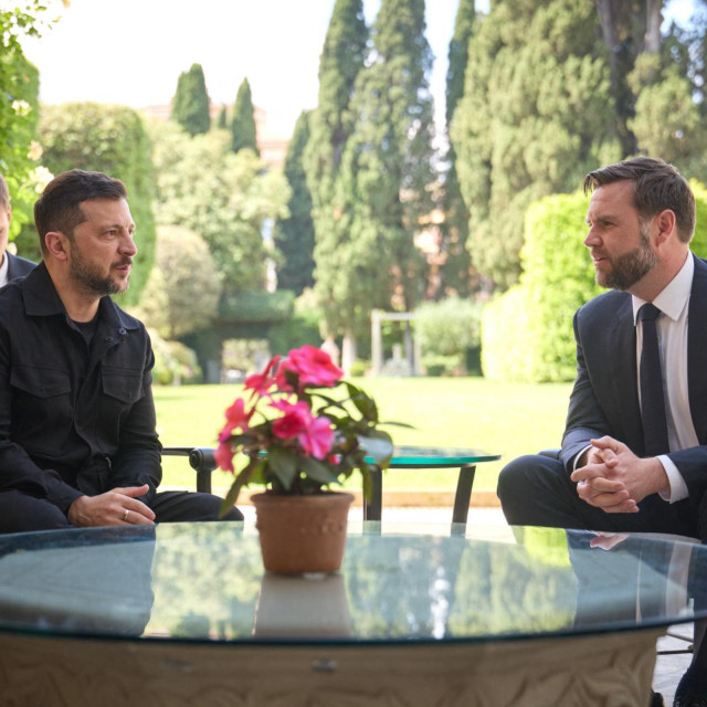 Volodimir Zelenski i JD Vance