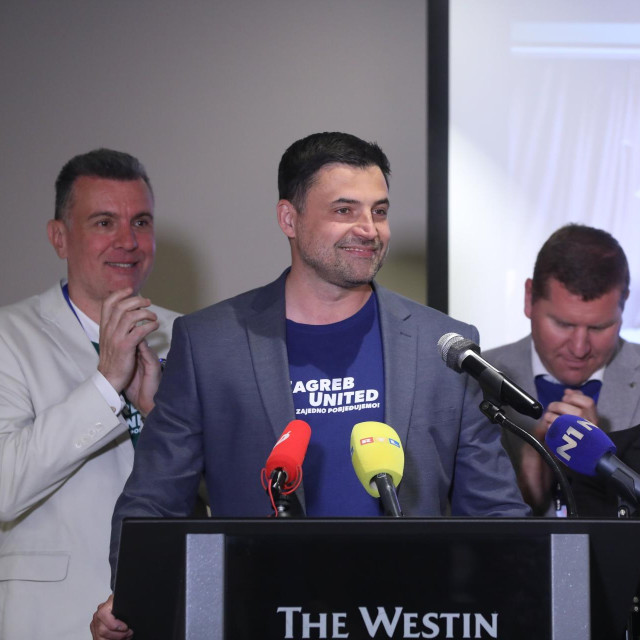 Trpimir Goluža, Davor Bernardić i Dina Dogan