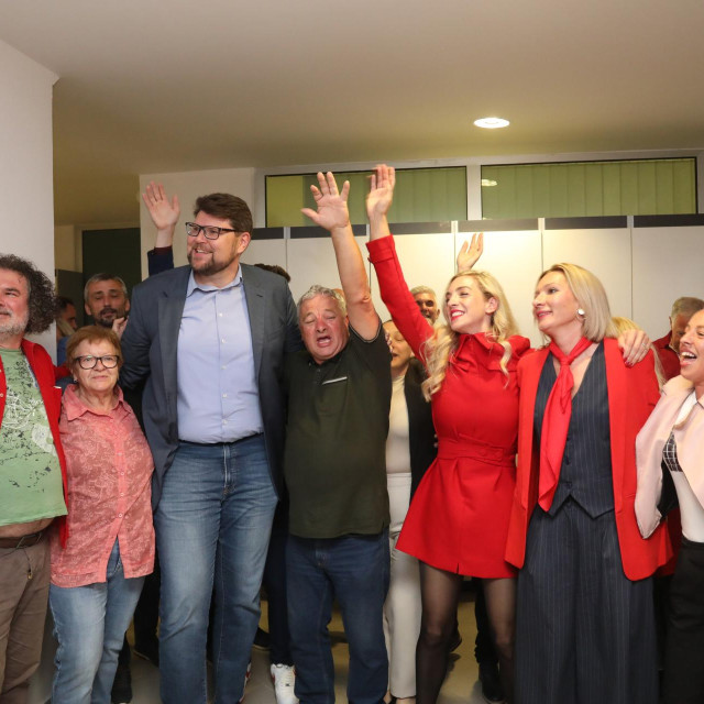 Peđa Grbin i Sanja Radolović

 