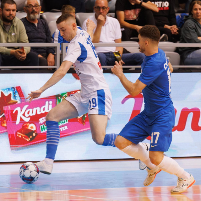 Osijek Kandit - Futsal Dinamo: Filip Petrušić i Kristian Čekol