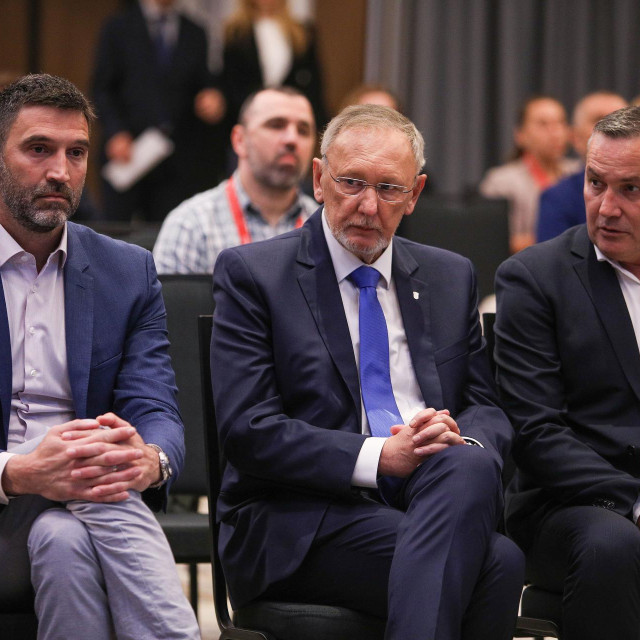 Josip Pavić, Davor Božinović, Marijan Kustić